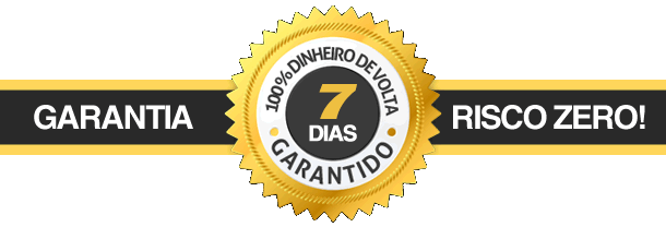Garantia de 7 dias para Experimentar!
