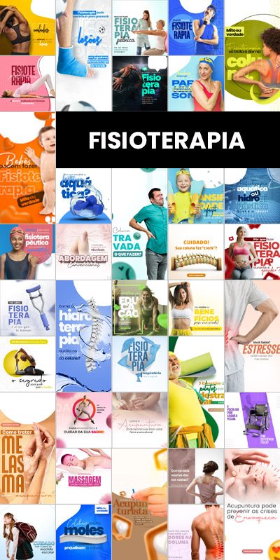 Posts Prontos para Fisioterapeutas - Publiko - Posts Jurídicos