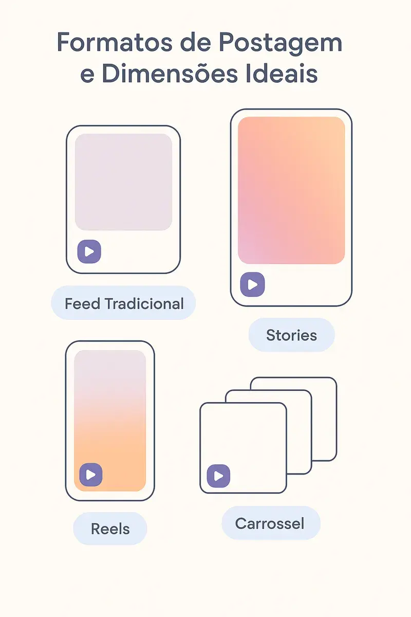 Interface de criação de Reels no Instagram