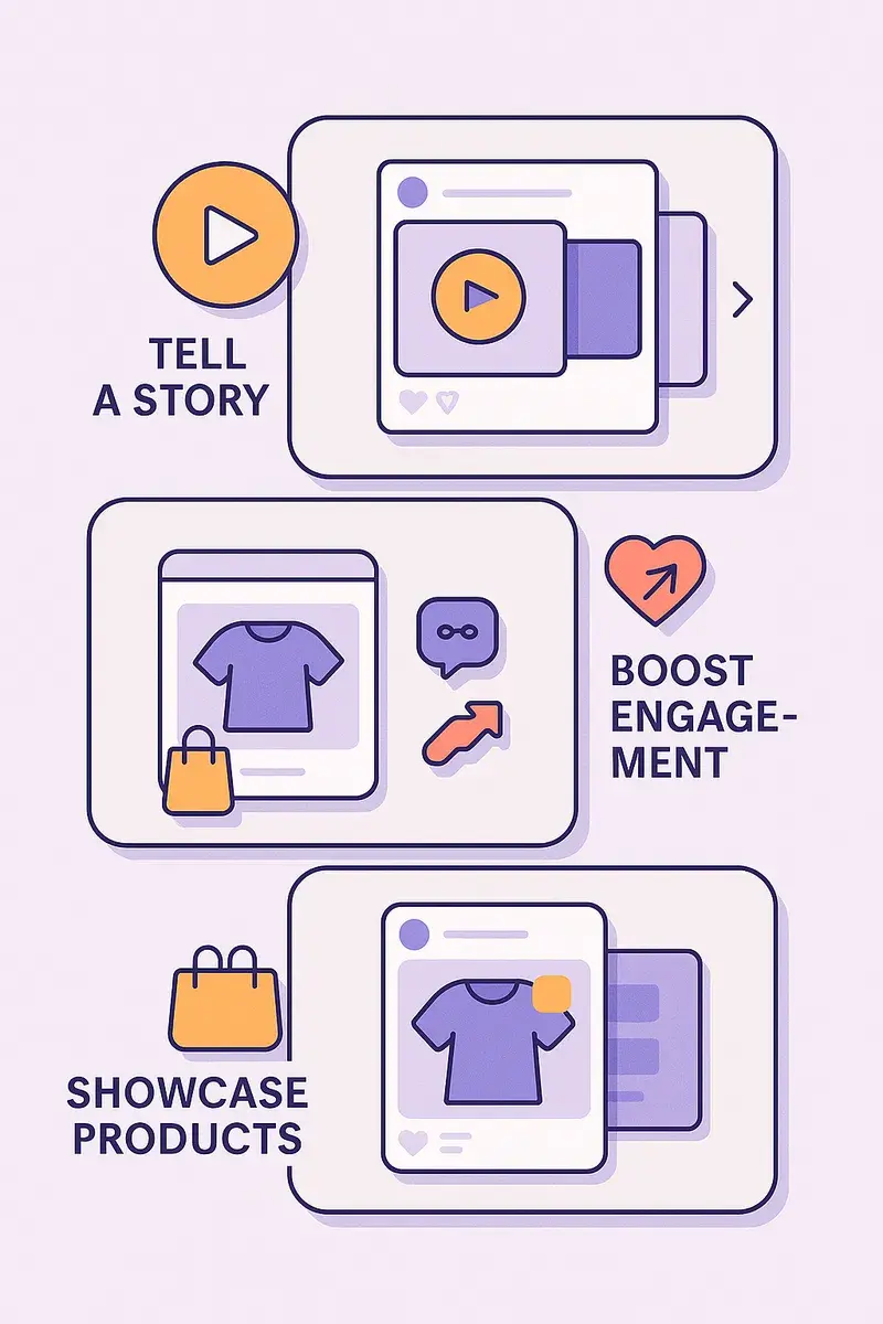 Ilustração de engajamento e tempo de visualização aumentados