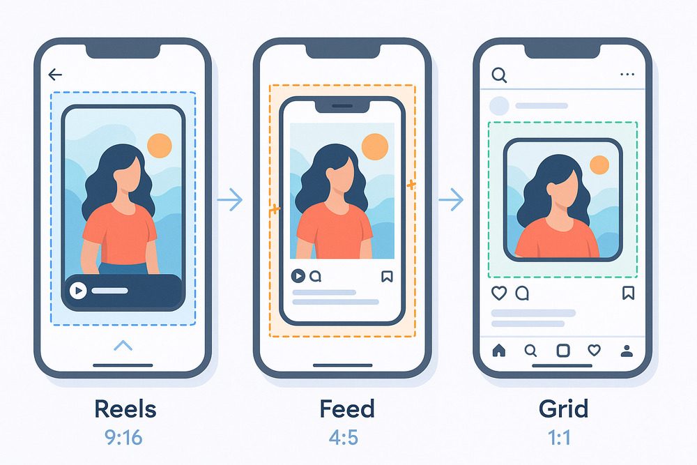 Guia de cortes para Instagram Reels