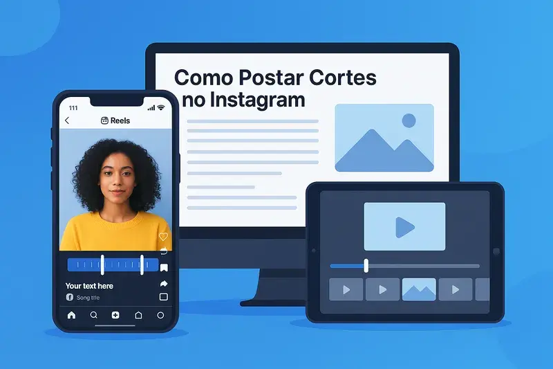 Como Postar Cortes no Instagram