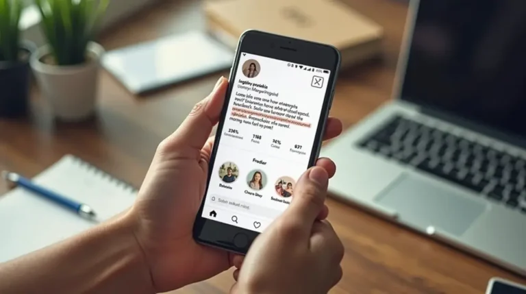 link na bio do Instagram