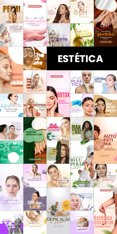 Posts Prontos para Estética - Publiko - Posts Jurídicos