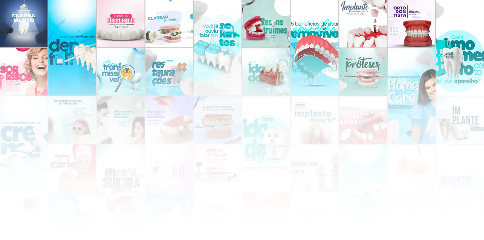 Posts Prontos para Dentistas