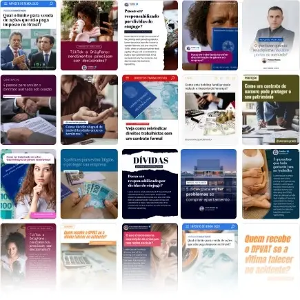 Post para Advogados - Posts Jurídicos para Instagram de Advogados - Gerador de Posts Jurídicos - Publiko - Caixa de Assistência dos Advogados de São Paulo - OAB